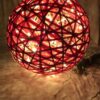 ILOVALO - FINNISCHES FRIEDENSLICHT LED- Lichtkugel ROT -M – Bild 2