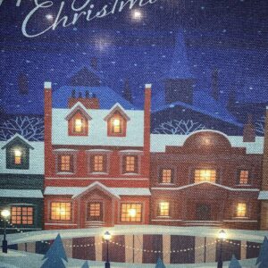Leuchtendes Wandbild  "Merry Christmas"