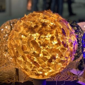 ILOVALO - FINNISCHES FRIEDENSLICHT LED- Lichtkugel ZIRBE -L
